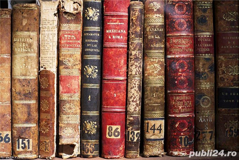 Cumpar carti vechi de la detinatori.